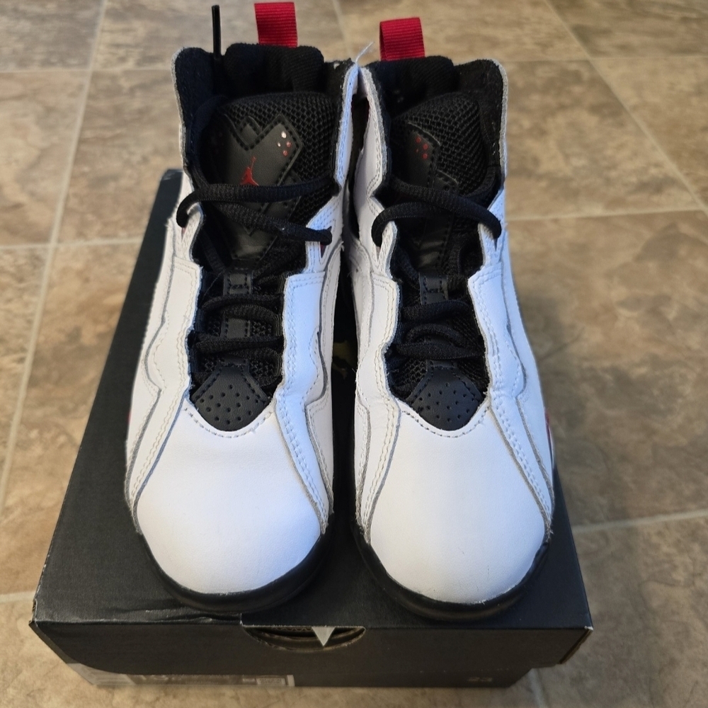 Jordan True Flight White/Varsity Red-Black/Noir/Varsity Rouge Sneakers